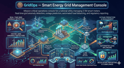 GridOps — Smart Energy Grid Management Console